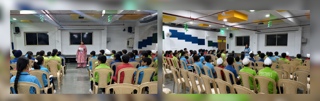 Outreach awareness session at Learning Path School, Mohali
