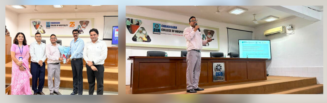 Session on Entrepreneurial Thinking in Service & Wellness during FDP