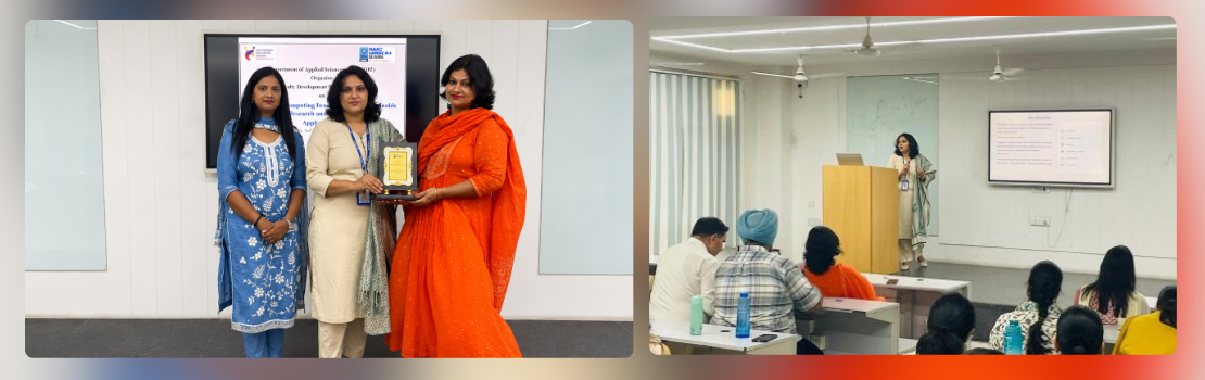 Session on "Scientific Writing and Research Publication Ethics" during the Faculty Development Program (FDP)