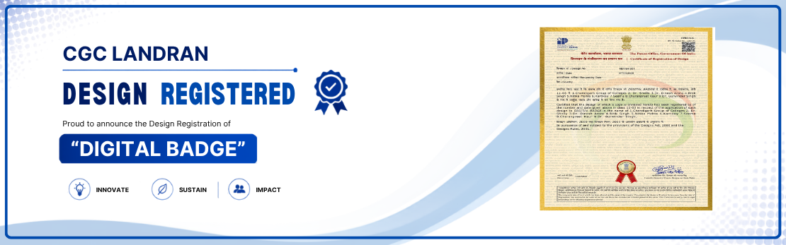 Design Registered for “Digital Badge